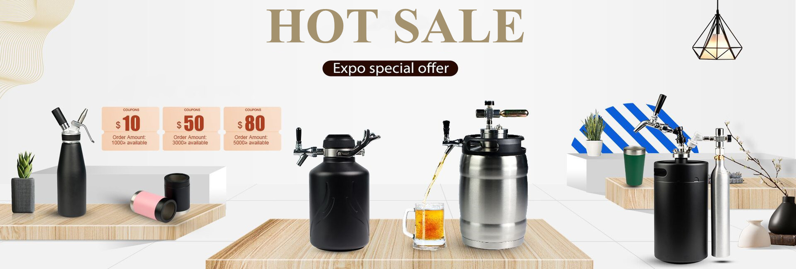 Mini Keg pressurisé